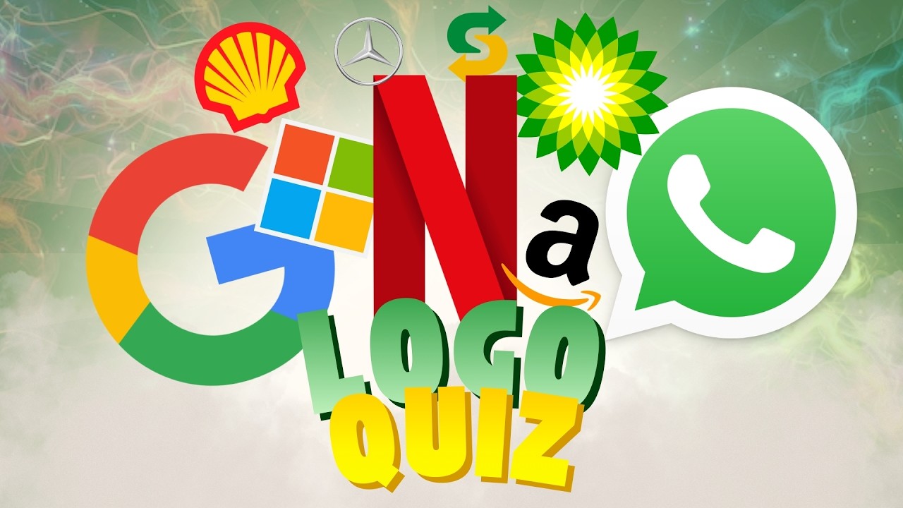 Can You Guess All 50 LOGOS? 🔥 Logo Quiz Challenge - Quiz IQ Wizard 🔮