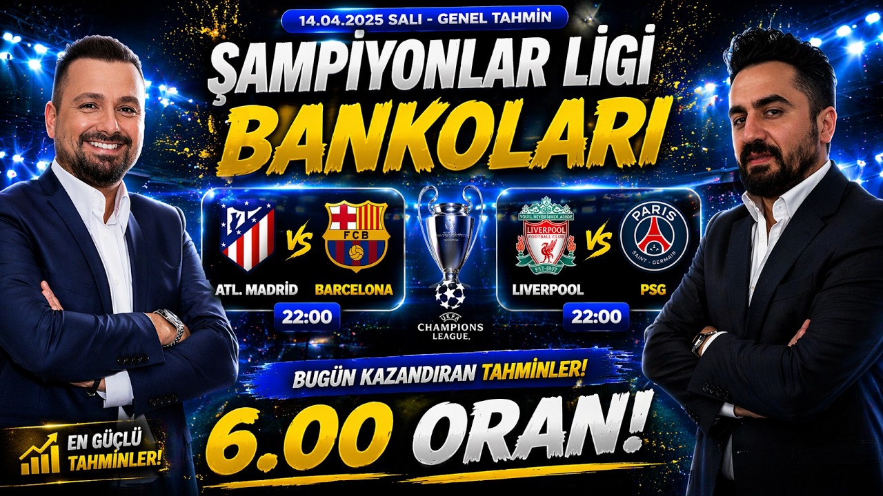BAYERN M&Uuml;NİH - REAL MADRİD & ARSENAL - SPORTİNG ANALİZİ | 15 NİSAN İDDAA TAHMİNLERİ ⚽️