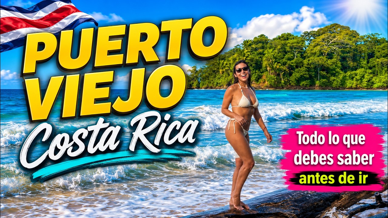 PUERTO VIEJO, Costa Rica 🇨🇷: Qué hacer en 4 días en el Caribe Centroamericano 🌊🏝️
