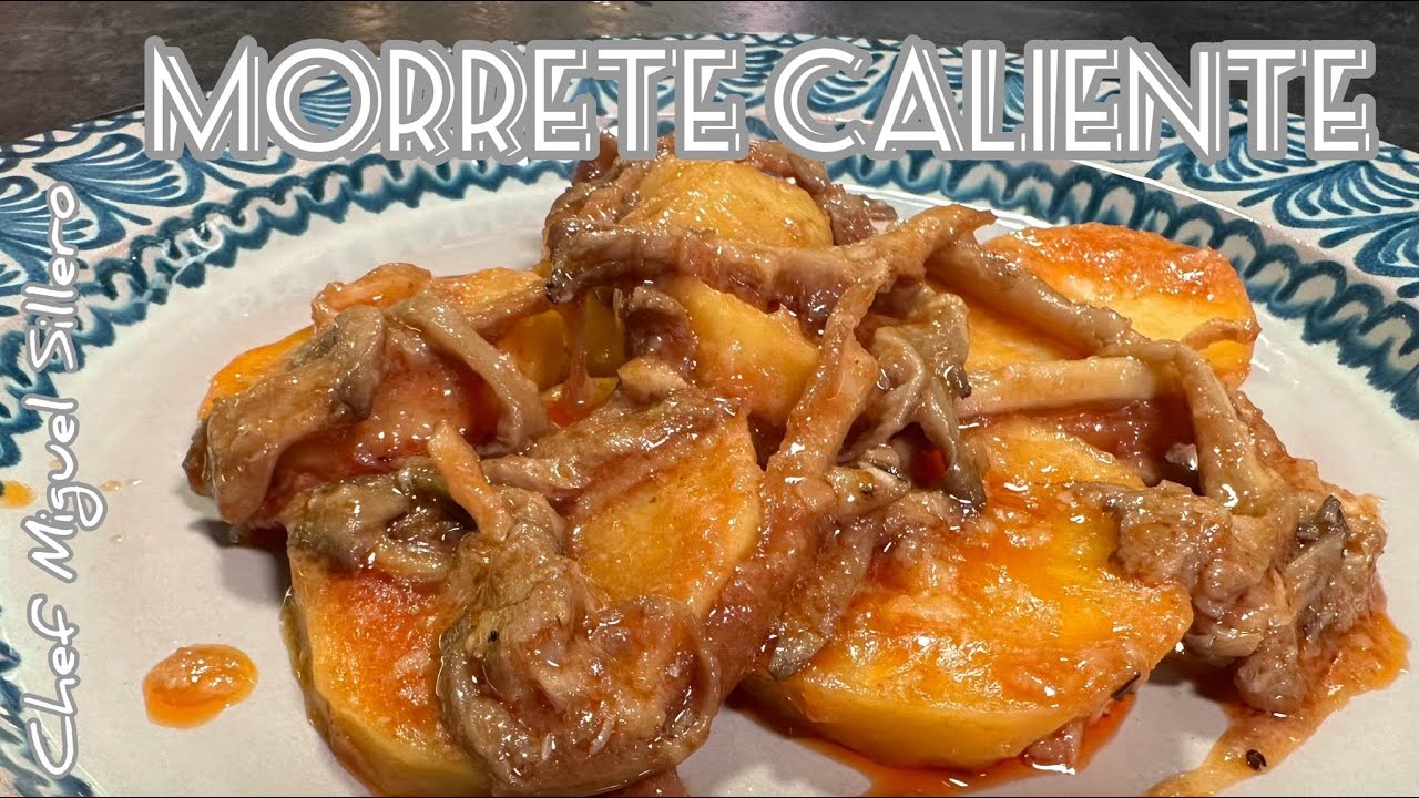 Morrete caliente. Morrete de setas. Alhama de Granada. Zafarraya. Cocina tradicional granadina