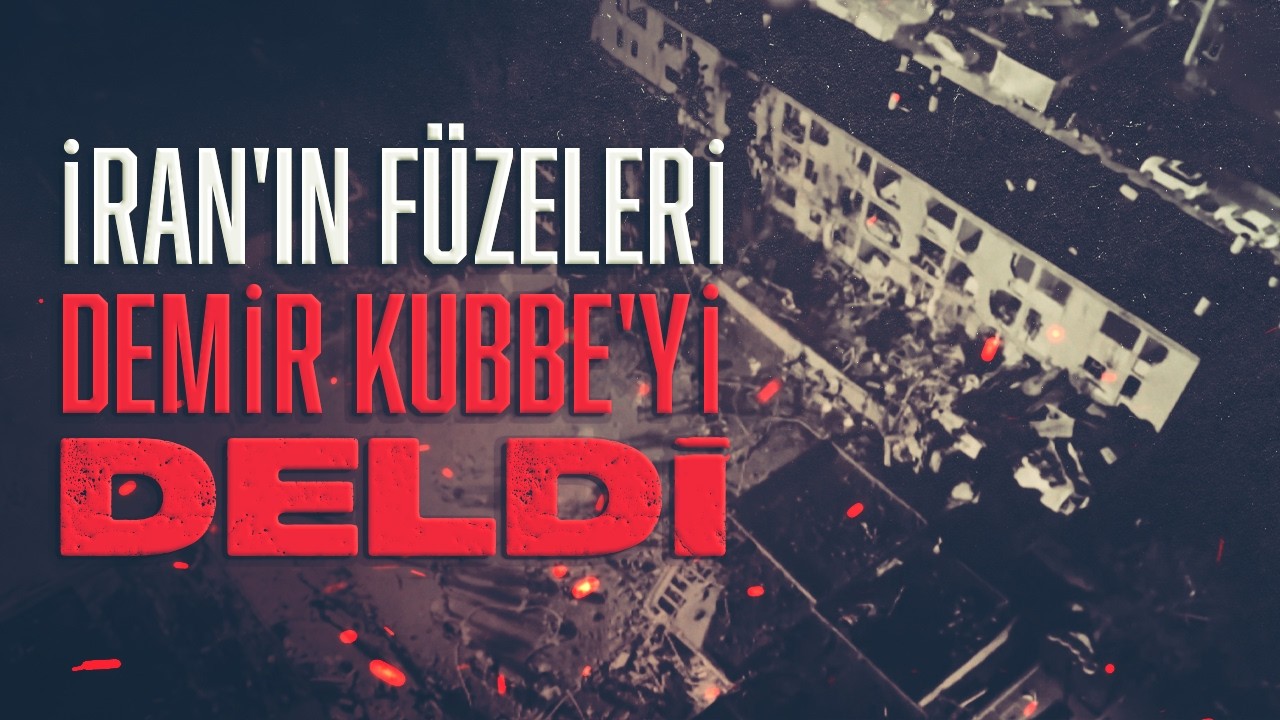 İran, İsrail'e f&uuml;ze yağdırdı