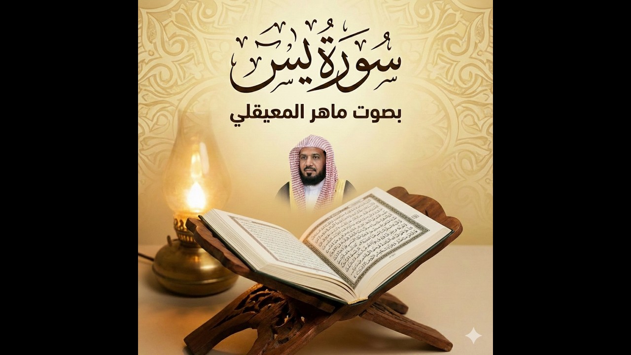سوره يس | ماهر المعيقلي | بصوت جميل 