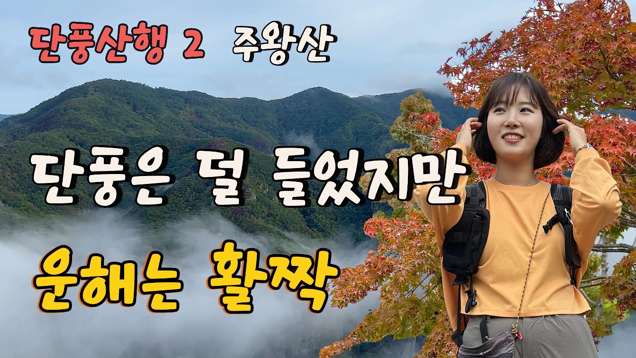 🍁단풍산행2 주왕산ㅣ단풍은 덜 들었지만 운해는 활짝ㅣ등산코스안내ㅣ청송여행ㅣ장군봉