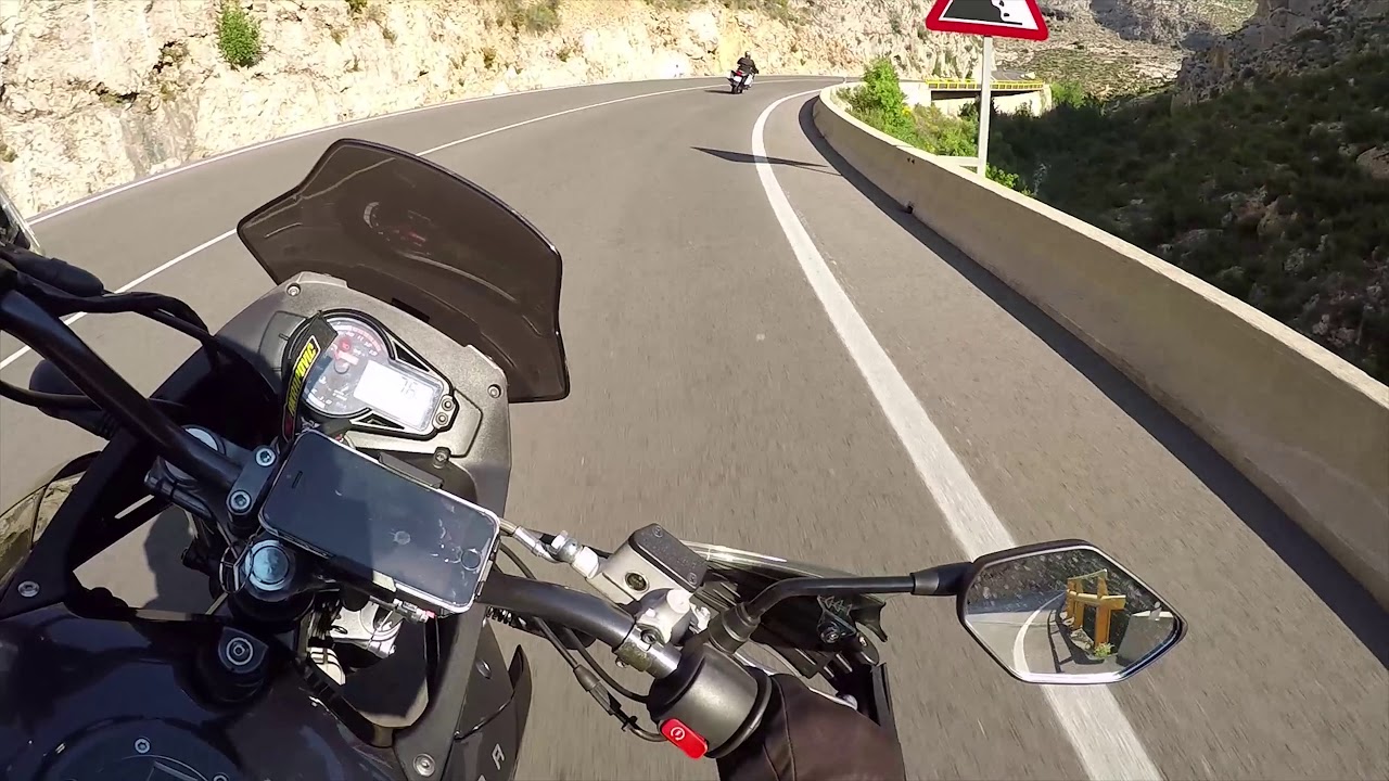 De ruta con la Derbi Terra 125 /GoPro Hero 4 On Board