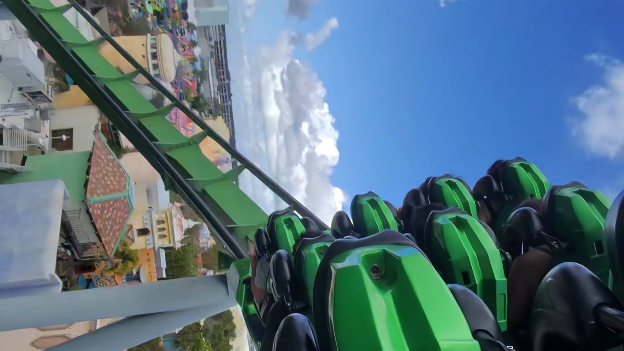The Incredible Hulk Coaster Ride POV | Universal Studios Orlando