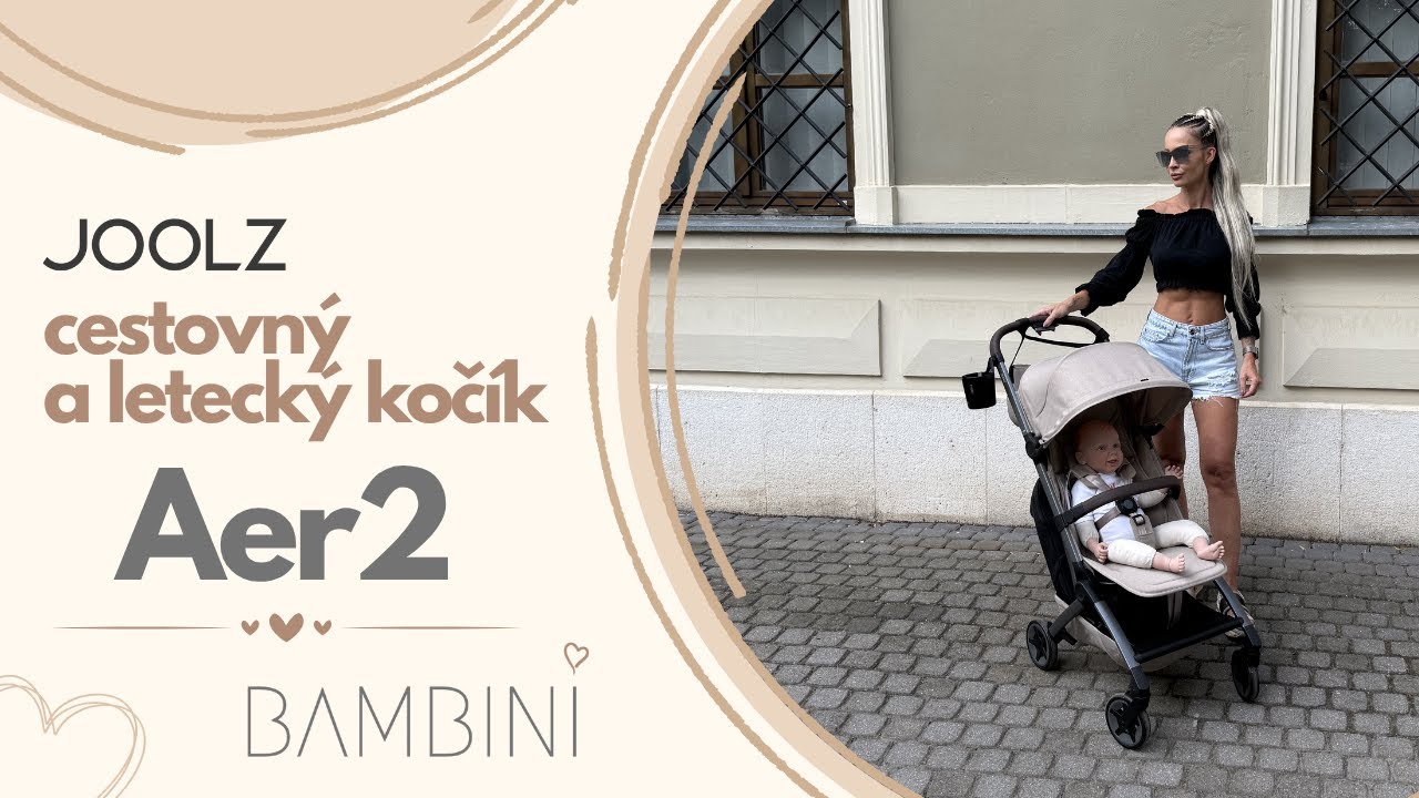 Joolz Aer2 | TOP cestovný kočík do lietadla