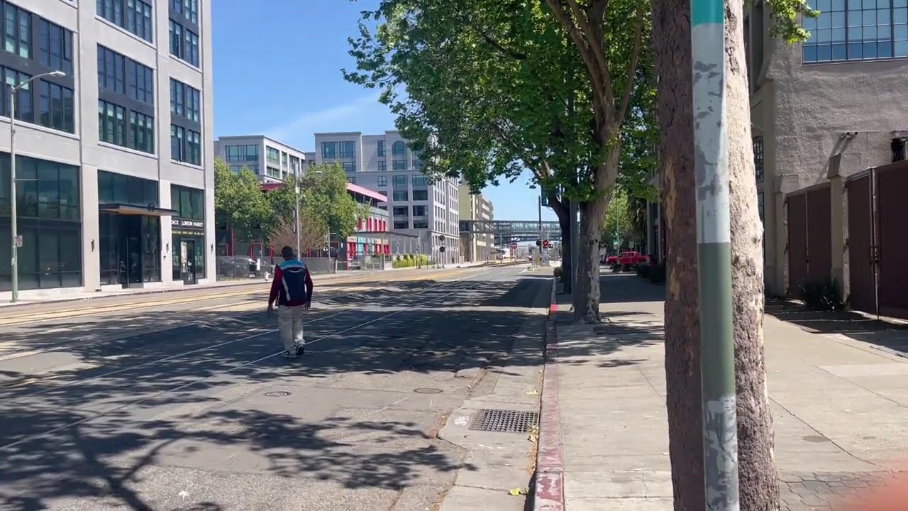 8307 pulls into Jack London Square