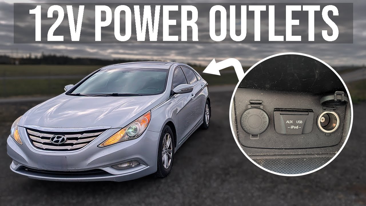 Как починить розетку 12 В/прикуриватель — Hyundai Sonata (2011-2014)