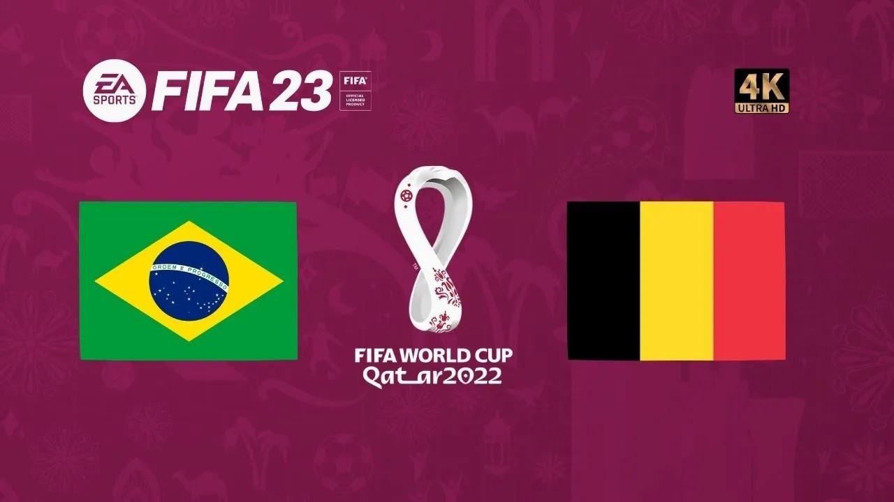 FIFA 23 Gameplay | Brasil x Bélgica | Copa do Mundo Qatar 2022 | Final [4K 60FPS]