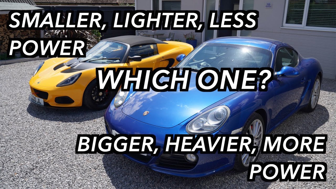 Which Mid-Engined Sports Car? | Porsche Cayman vs Lotus Elise