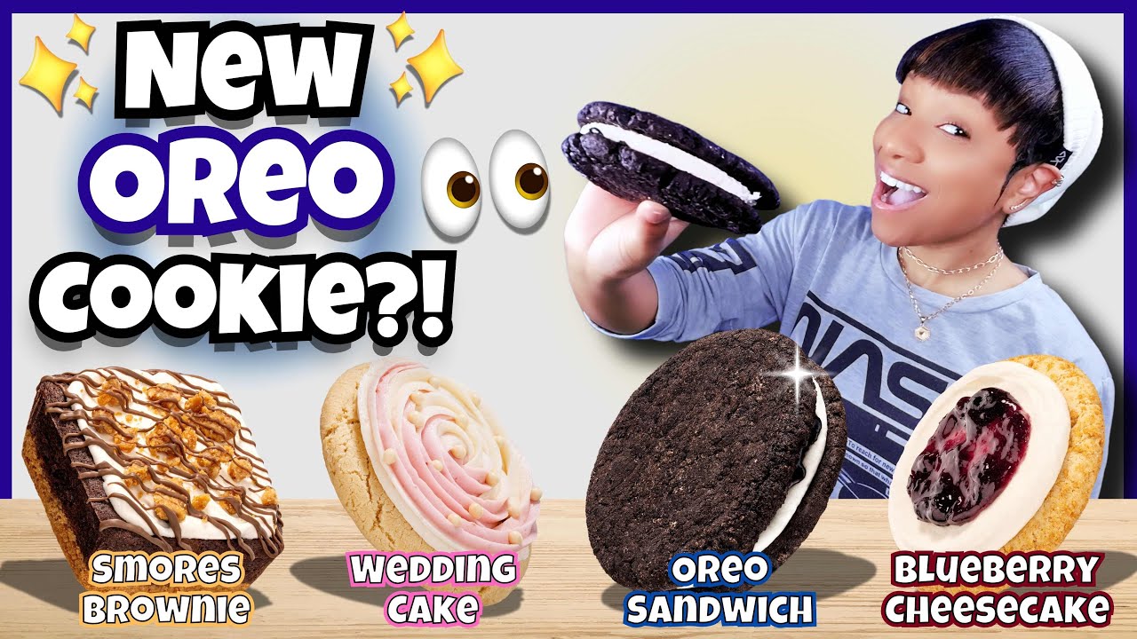 Crumbl’s New Oreo Sandwich Cookie 😳🍪 | No Talking ASMR Mukbang