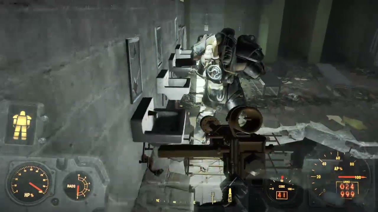 Fallout 4 National Guard Training Yard lvl 43 Very Hard