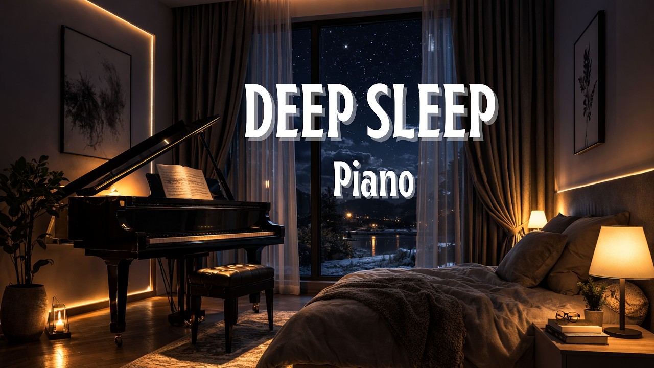Deep Sleep Piano 🌙 1 Hour Relaxing Piano for Better Sleep