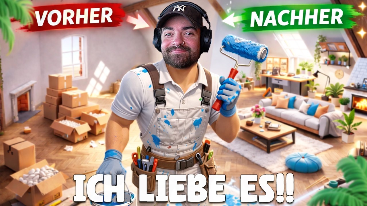 🌿VORHER ➜ NACHHER: Das COZIESTE Renovierungs-Game EVER!😍 | Hozy