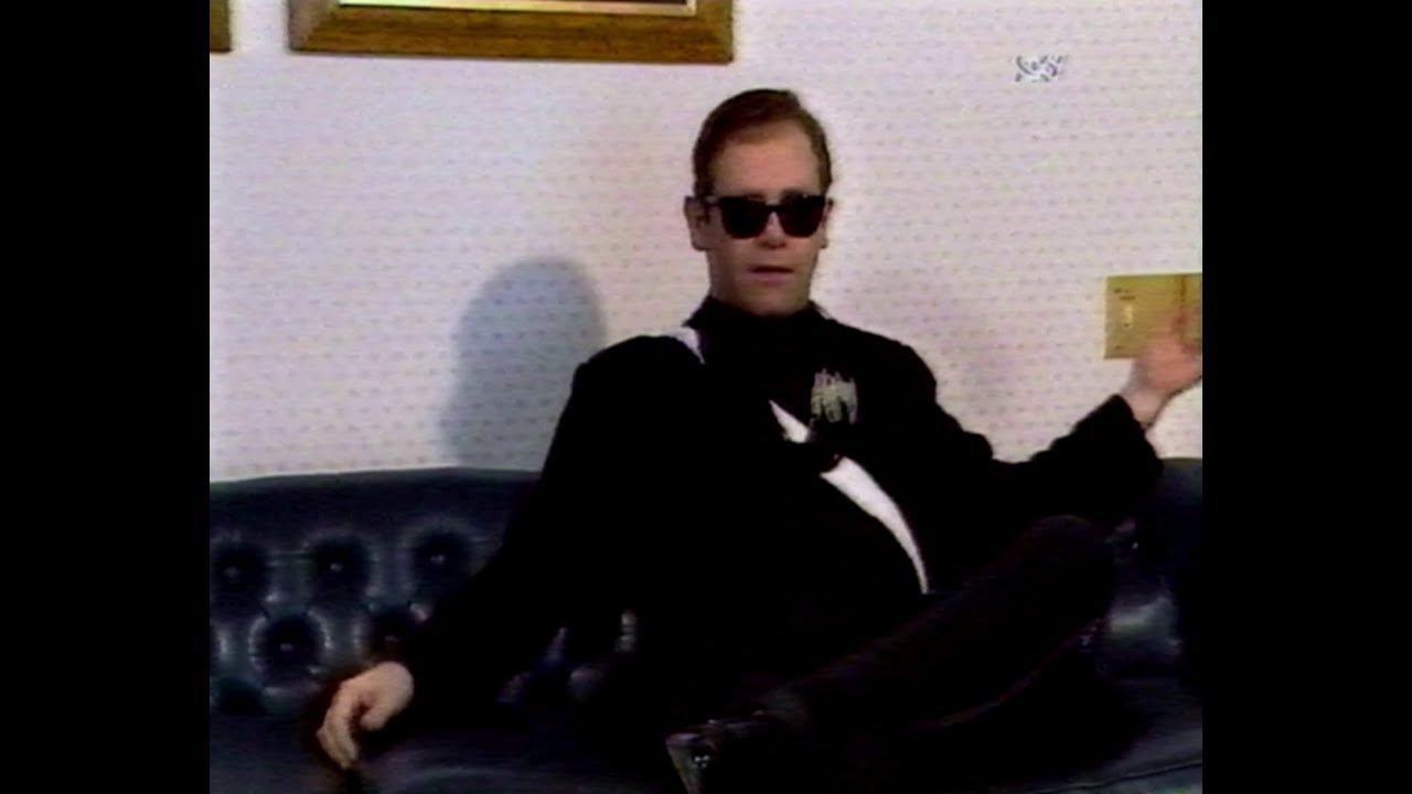 Elton John - Interview UK Despatch, Sky TV 08.86
