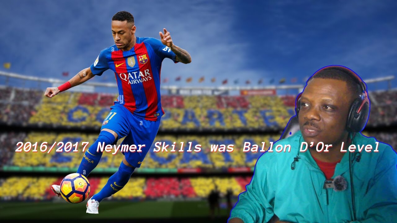 Jaykoz Reacts: Neymar 2016/17 Ballon D'Or Level Skills, Goals, Dribbling & Assists