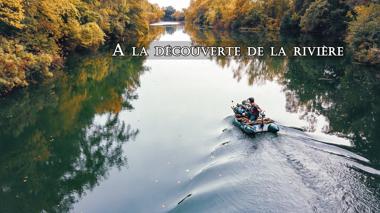 Pêche de la carpe en rivière - Découverte d'un nouveau secteur
