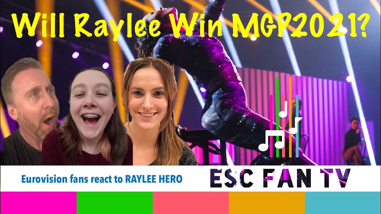 RAYLEE HERO REACTION | Eurovision fans react LIVE to Raylee Hero | MGP 2021 Heat 2