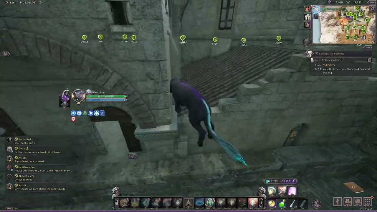 Throne and Liberty Castle Siege Event Throne Room west side jump entrance (patched)