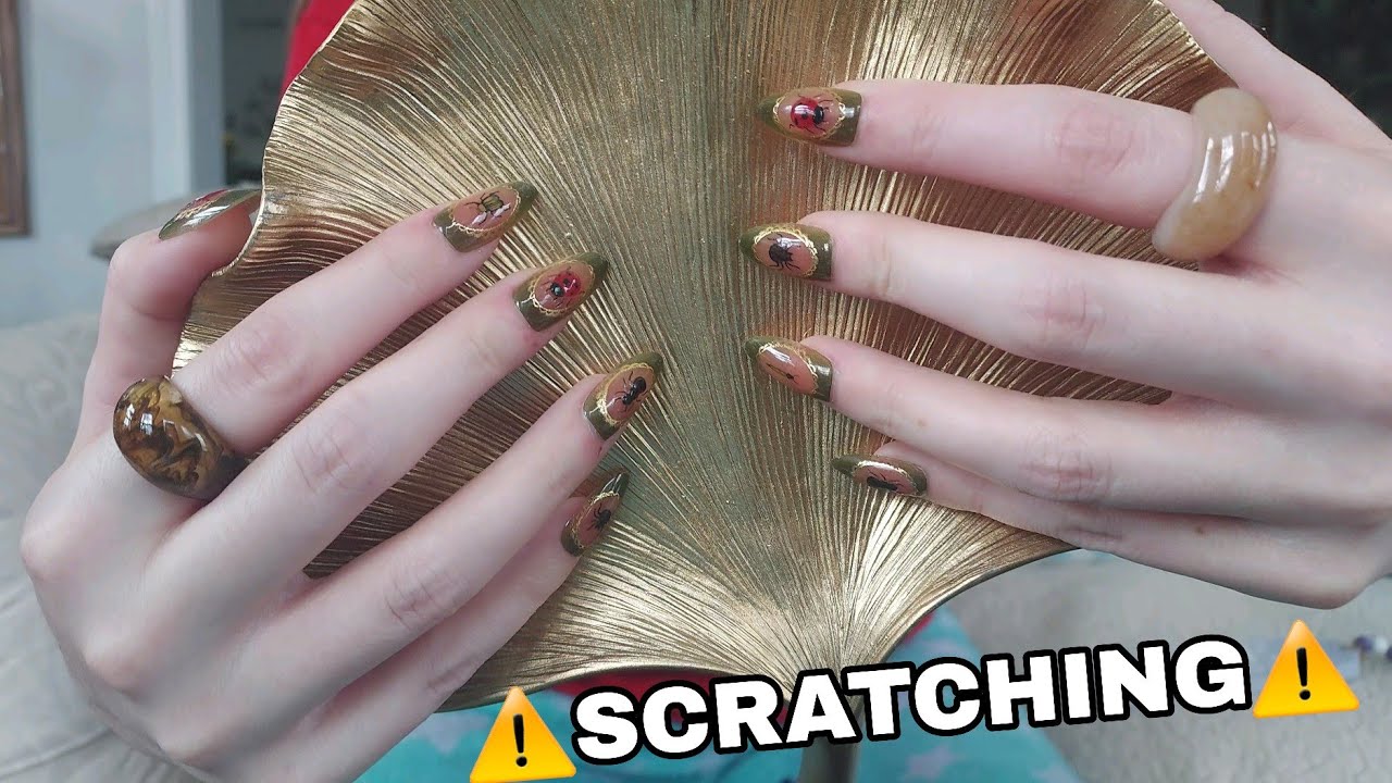 FAST AND AGGRESSIVE SCRATCHING ASMR (No talking)