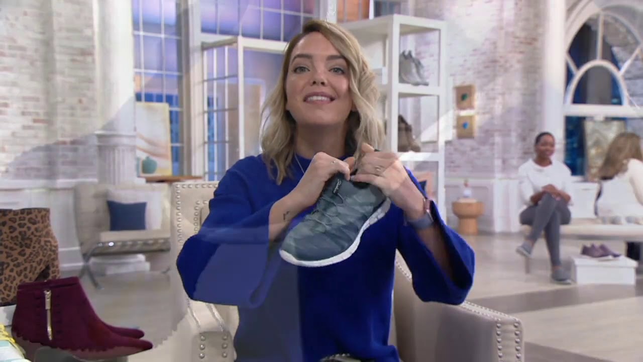 Skechers Stretch-Knit Bungee Slip-On Sneakers - Glider Tuneful on QVC