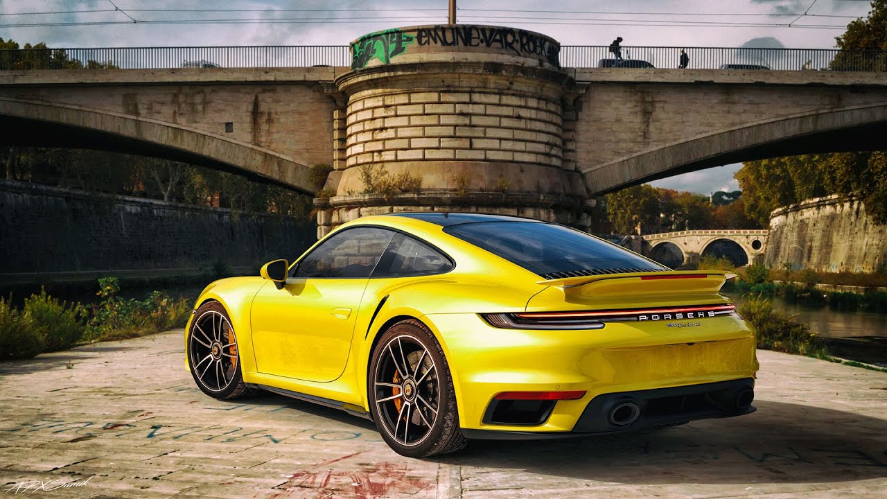 Porsche 911 Turbo S - Yellow perfection