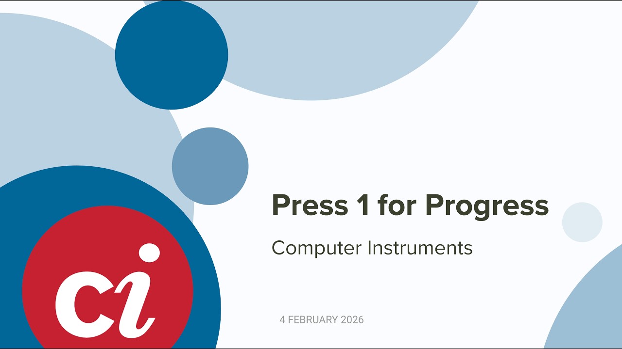 Press 1 for Progress - CI Webinar 2026 (IAUG)