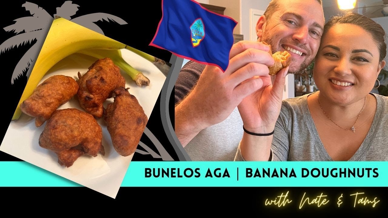 Yummy homemade doughnuts!!! | Chamorro Bunelos Aga | Banana Doughnuts