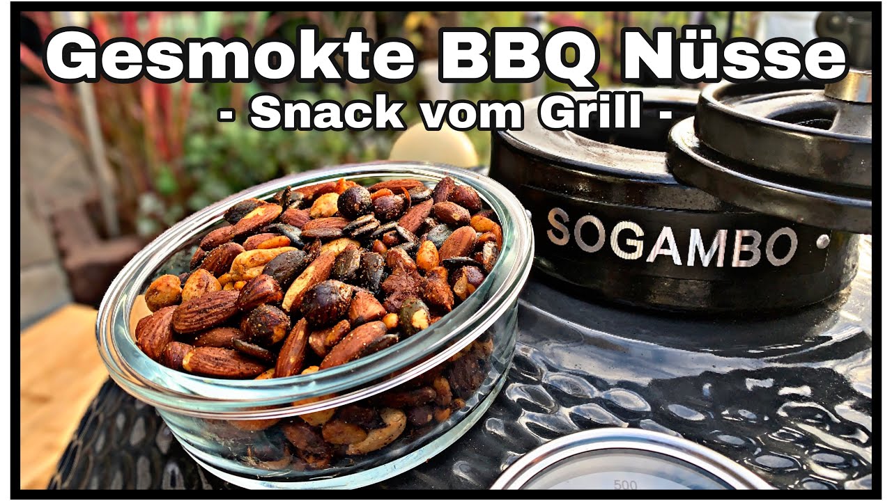 Wędzone orzechy BBQ &ndash; przekąska na imprezę prosto z grilla