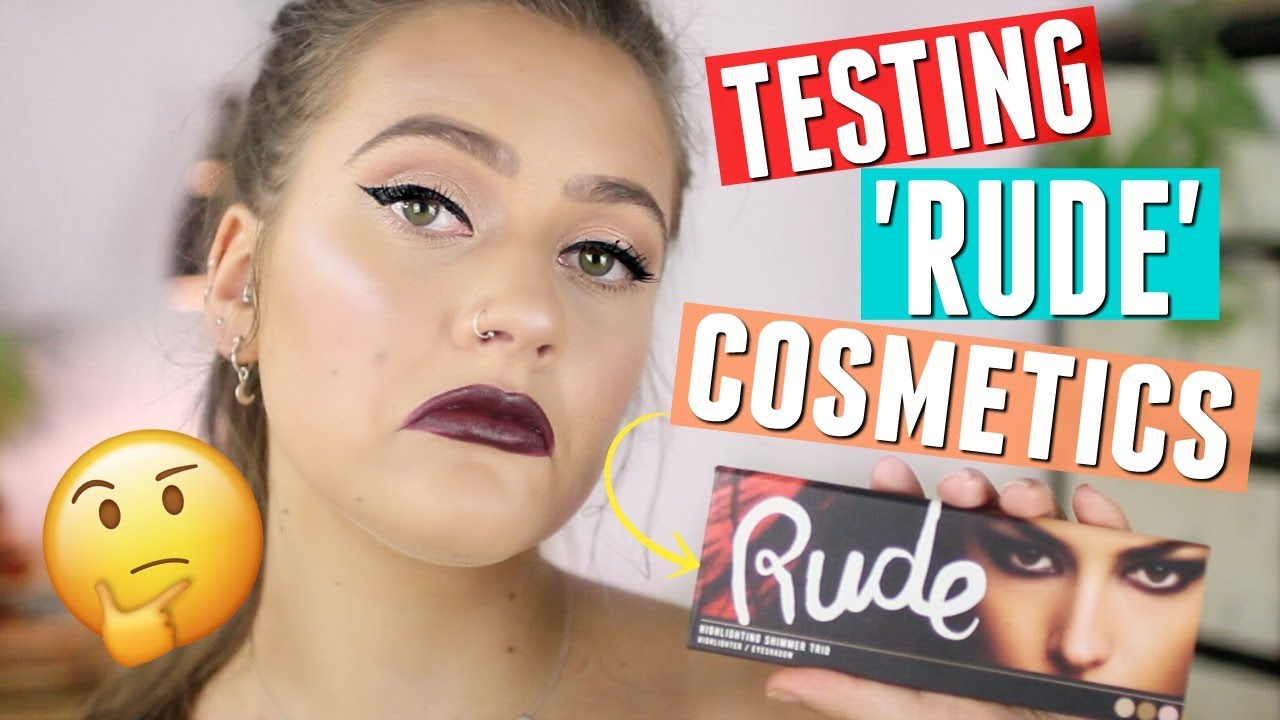 Testing: Rude cosmetics | EmmasRectangle