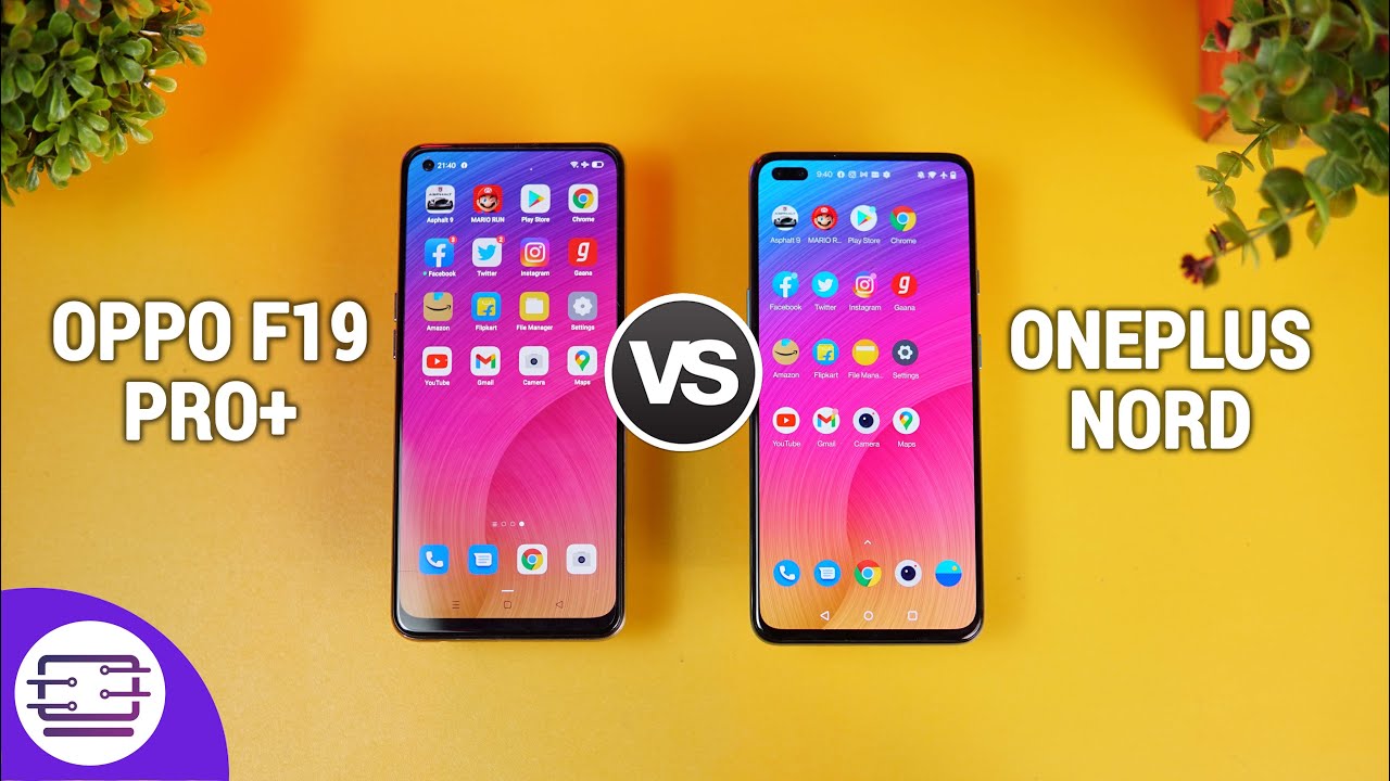 Oppo F19 Pro+ vs OnePlus Nord Speedtest [Dimensity 800U vs SD765G]