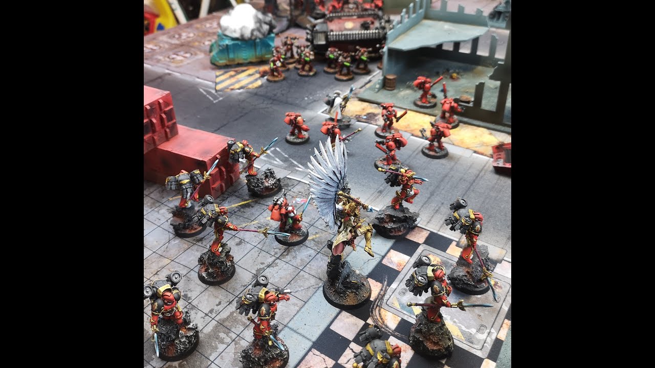 30K Horus Heresy battle report - Blood Angels vs Word Bearers