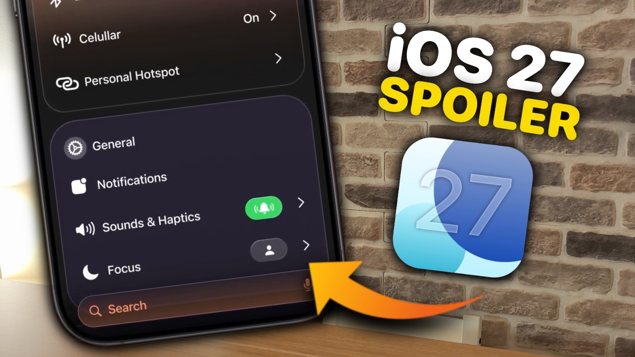 UFFICIALE: iOS 27 NOVIT&Agrave; e DATA USCITA! 🚨 Siri cambia tutto!!! #iPhoneWeek