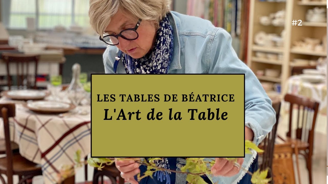 Les Tables de Béatrice à Mulhouse: art de la table recyclé