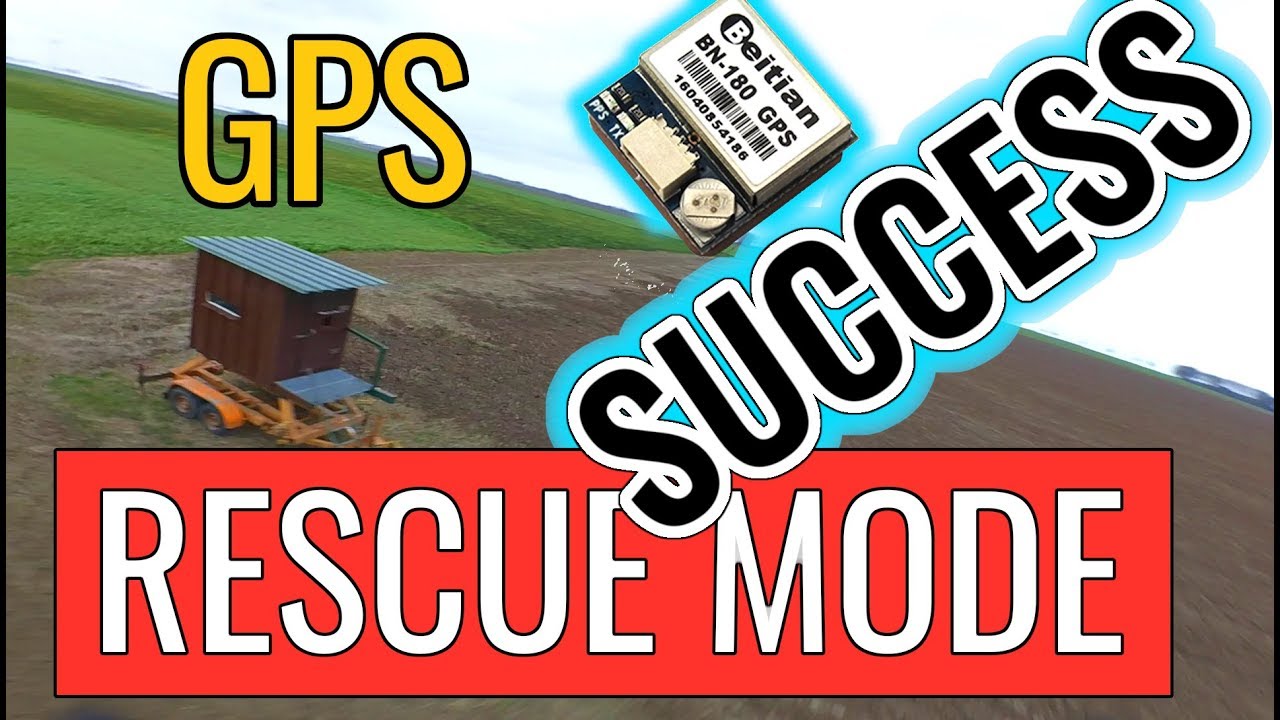 Betaflight 3.5.3 - GPS Rescue Mode - SUCCESS - Second Test - BN-180 GPS - FrSky R9M