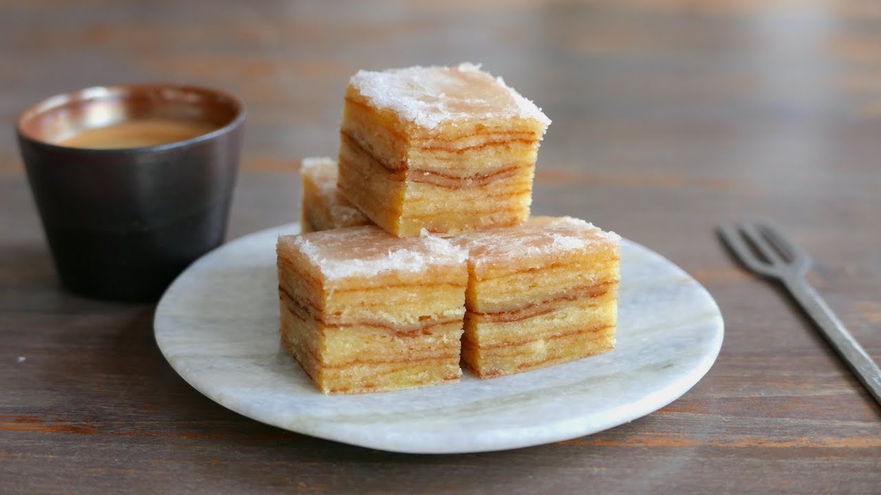 Baumkuchen on the Pan | Japanese Recipe | wa's Kitchen