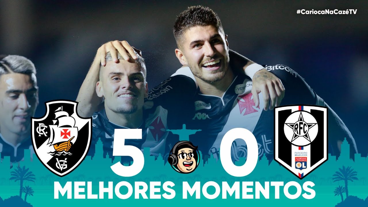 VASCO 5 X 0 RESENDE | MELHORES MOMENTOS | 6ª RODADA | CARIOCÃO 2023