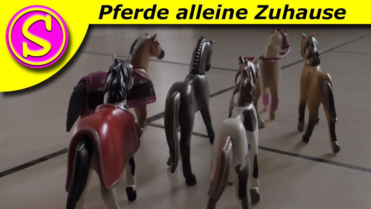 Playmobil Kurzfilm Deutsch - Meine Pferde sind alleine Zuhause!