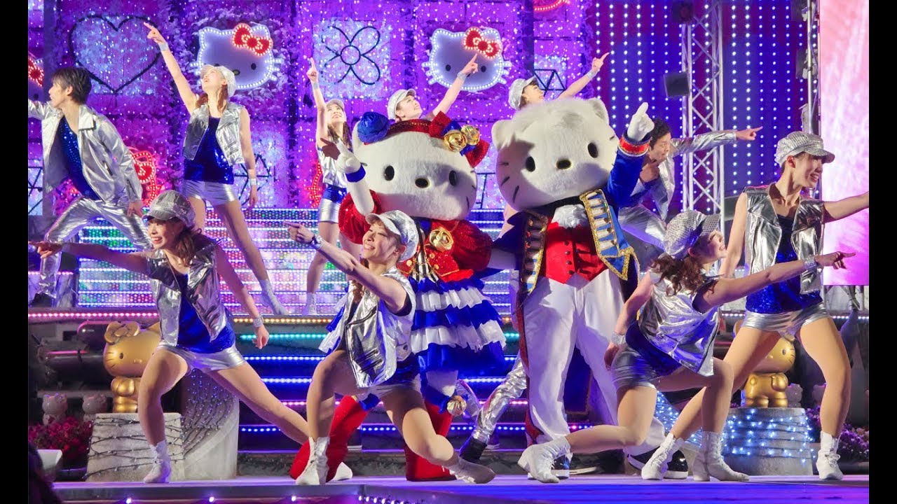 【ハーモニーランド】GW キラキラパーティーナイト HELLO KITTY 45th Ver.初日【20190427】