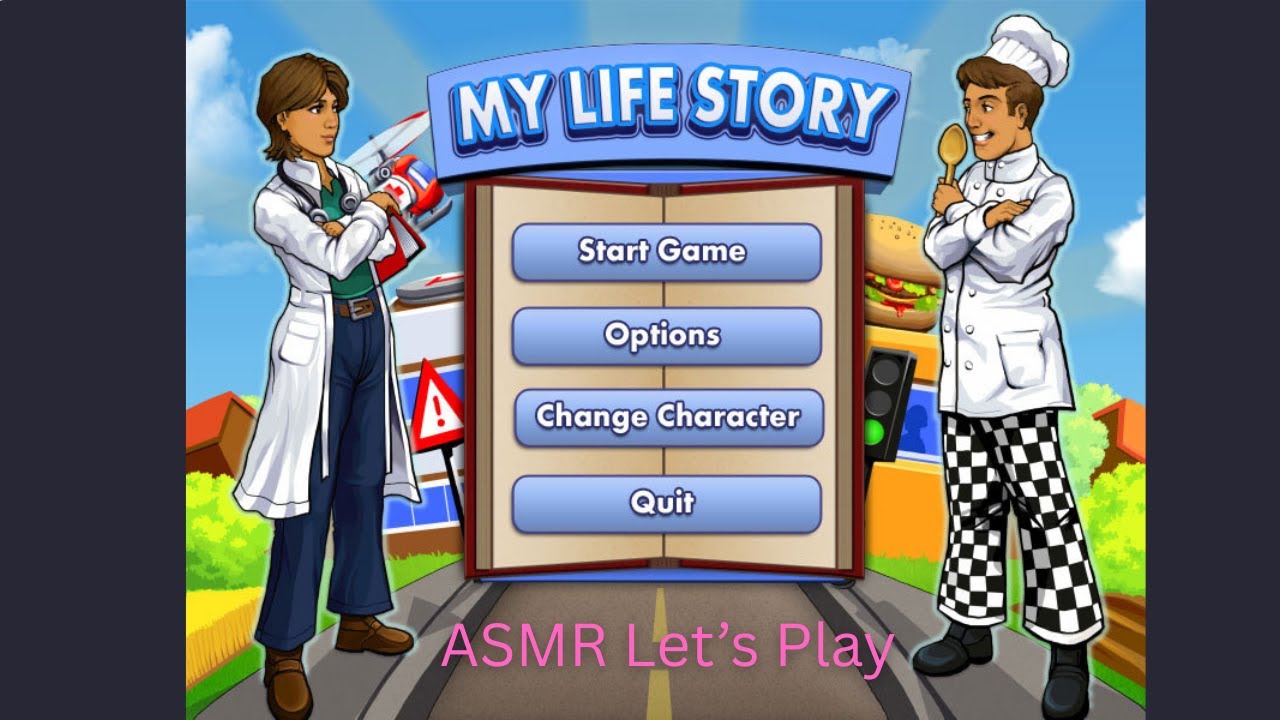 Let's Play My Life Story Part 1 - ASMR