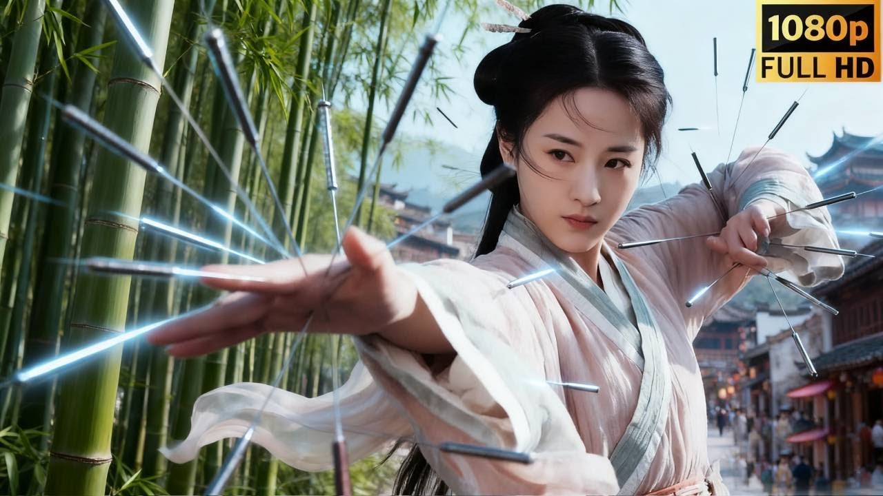 【最新武俠電影】美女萬針齊發，魔教無一人能敵，嚇得四散而逃！🔥Chinese Dramas | 李沁 曾舜晞