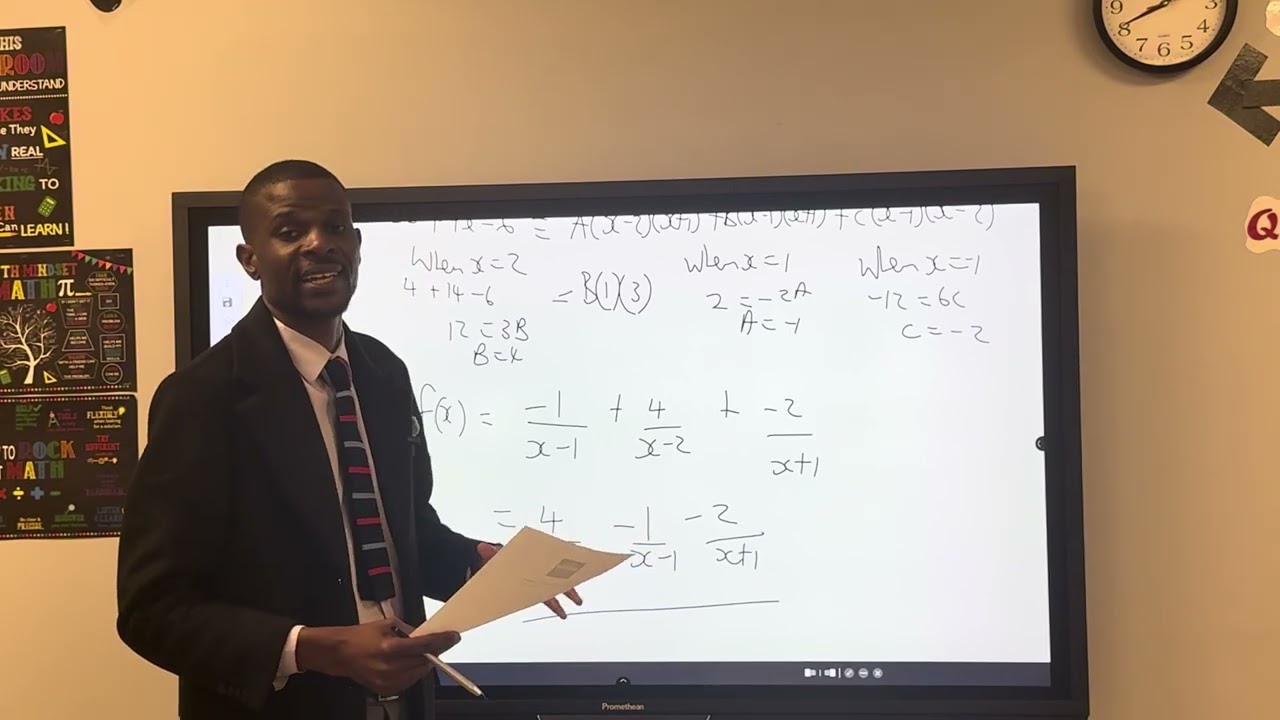 Partial Fraction  & Binomial Expansion. Cambridge International AS & A LevelJune 2004 – 9709/3