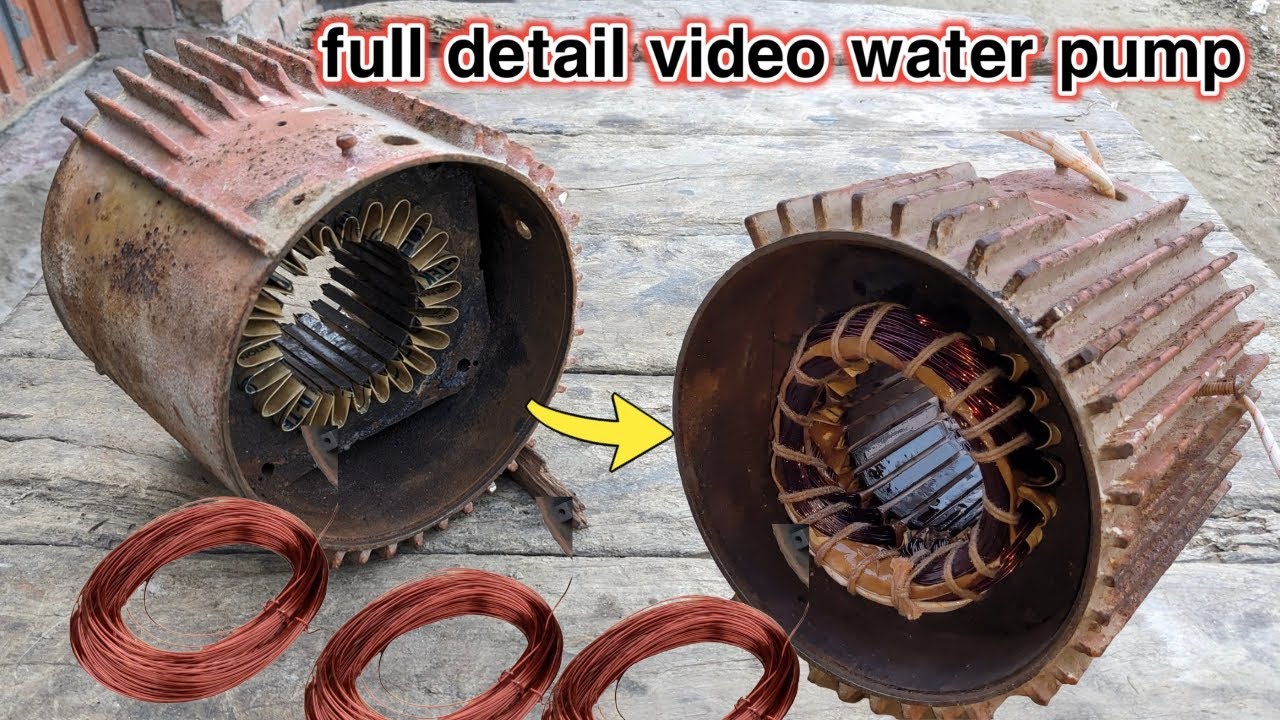 Wind single phase water pump|| full information water pump wind video.