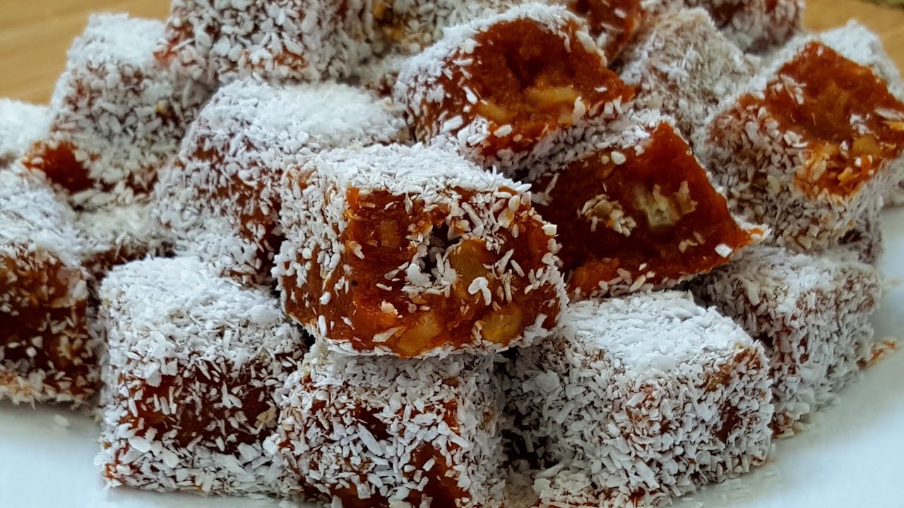 ЦЕЗЕРЬЕ РЕЦЕПТ - джезерье с морковью грецкий орех - рахат-лукум с морковью