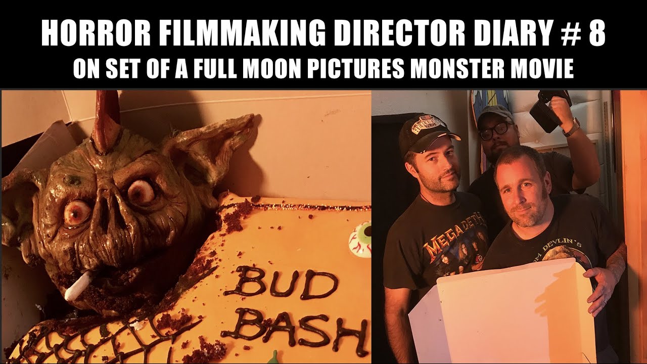 HORROR FILMMAKING - DIRECTOR DIARY # 8 - On Set w/ #Horror Director DANNY DRAVEN on a Full Moon Film