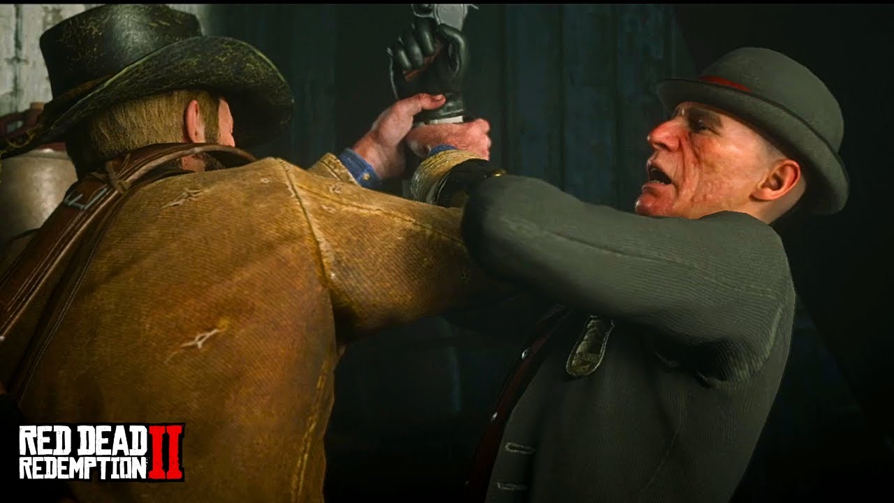 Agent Milton&rsquo;s Death Scene Has a Shocking Detail You Missed! | Red Dead Redemption 2
