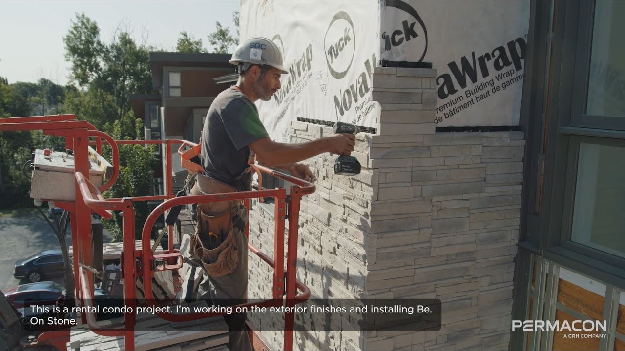 Be.On Stone installation