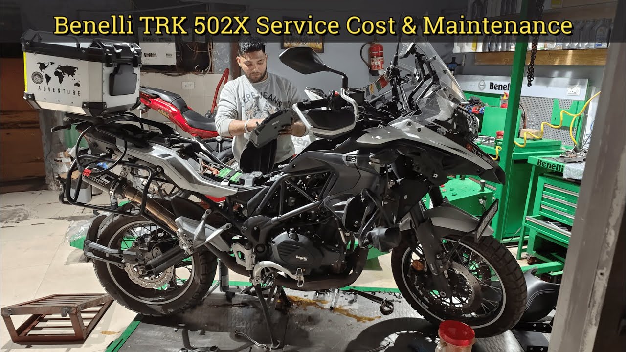 Benelli TRK 502 Service Cost in India | 24k KMS 5th Service Maintenance Details | BS6 TRK 502X