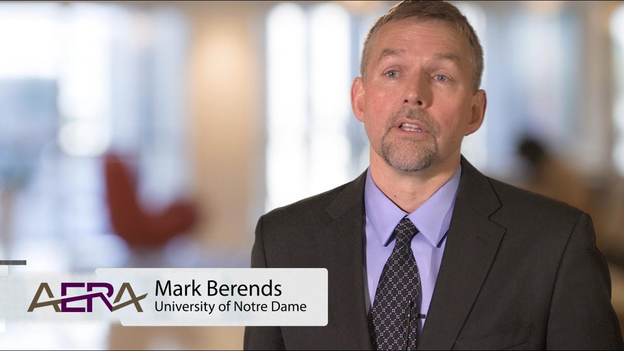 Mark Berends Discusses Research on School Choice Issues