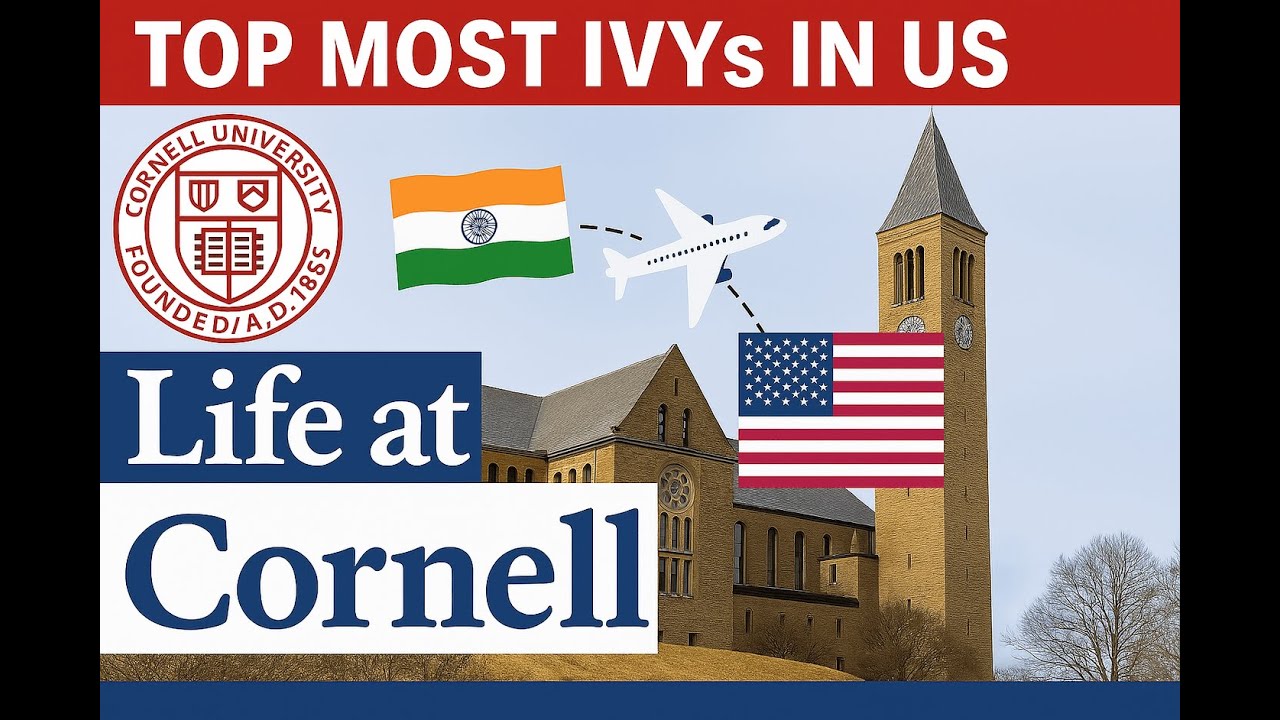 From INDIA🇮🇳 to USA🇺🇸: My Journey to the Ivy League @Cornell  ✈️🌨️